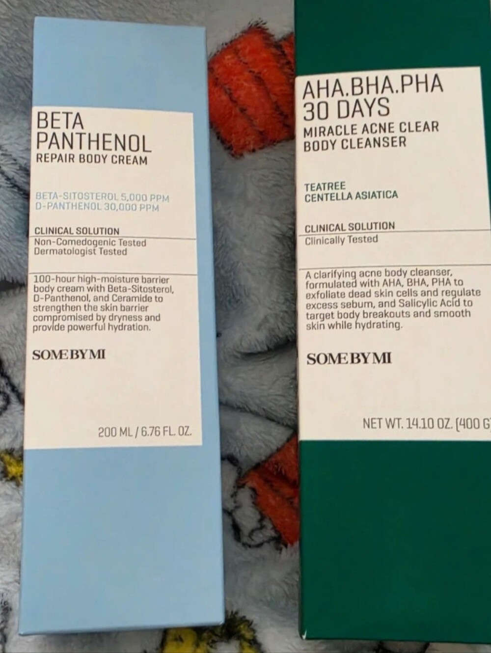 Some By Mi body care products